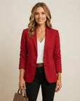 Scarlett | Damenblazer mit Ein-Knopf-Verschluss