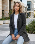 Piper | Longline Slim-Fit Women's Blazer