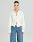 Juliette | Elegant Women’s Blouse with Button Detail
