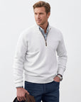 Zayne | Half Zip Men's Sweater for Versatile Wear