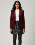 Mia | Women Elegant Velvet Blazer
