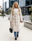 Eloise | Double-Breasted Trench Women's Coat