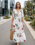 Matilda | Women's Summer Dress with Flattering V-Neck