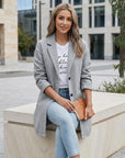 Piper | Longline Slim-Fit Women's Blazer