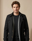 Thomas | Men's Coat with Elegant Trench Design