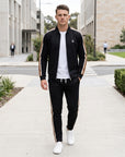 Hugo | Men's Tracksuit – High-Neck Zip Jacket & Elastic Pants for Comfort & Style