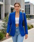 Amelia | Eleganter weißer Damenblazer