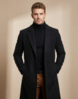 Cooper | Men's Coat with Long Wool Warmth