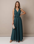 Harper | Schmeichelndes Wickel-Maxikleid für Hochzeitsgäste