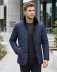 Archer | Men's Coat for Elegant Quilted Design