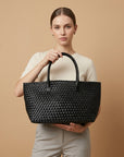 Brielle | Women’s Tote Bag with Handwoven Texture