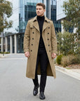 Flynn | Men's Coat with Classic Trench Look