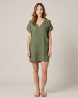 Imogen | Women's Summer Dress in Cotton Linen