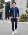 William | Men's Tracksuit – Zip Jacket & Elastic Trousers for Everyday Comfort