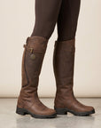Isla | Women's Waterproof Leather Knee High Boots – Tall Riding Style