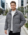 Callum | Men's Coat Corduroy Winter Warmth