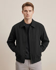 Flynn | Men's Coat with Pointed Collar