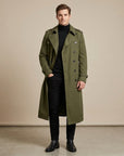 Flynn | Men's Coat with Classic Trench Look