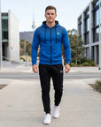Riley | Men's Tracksuit – Zip Hoodie & Sweatpants Gym Set with Adjustable Waistband