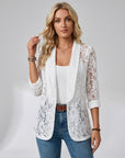Indie | Floral Lace Summer Women's Blazer