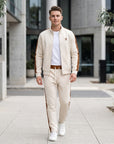 Oliver | Men's Tracksuit – Zip Jacket & Adjustable Joggers for Gym & Casual Wear