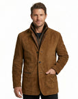 Zayne | Leather Men’s Coats for Vintage Style