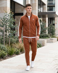 Hugo | Men's Tracksuit – High-Neck Zip Jacket & Elastic Pants for Comfort & Style