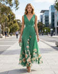 Isla | Floral A-Line Wedding Guest Dress