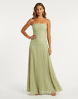 Poppy | Strapless Maxi Dress for Modern Elegance