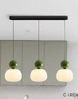 Art Deco Pendant Light - Elegant Glass Shade & Adjustable Height 13