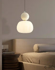 Art Deco Pendant Light - Elegant Glass Shade & Adjustable Height 7