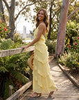 Harper | Elegant Maxi Dress with Ruffled Design
