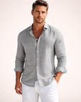 Toby | Casual Linen Men’s Shirt for Everyday Comfort