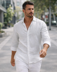 Toby | Casual Linen Men’s Shirt for Everyday Comfort