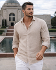 Toby | Casual Linen Men’s Shirt for Everyday Comfort