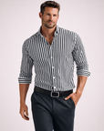 Angus | Striped Casual Men’s Shirt with Relaxed Style