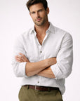 Owen | Linen Blend Men’s Shirt with Timeless Appeal