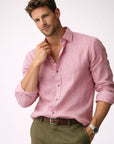 Owen | Linen Blend Men’s Shirt with Timeless Appeal