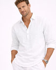 Ben | Warm-Weather Ready Men’s Shirt in Polo Style