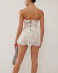 Women's Homecoming Corset Mini Dress | Evening Wear