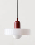 Colored Glass Pendant Light - Modern Kitchen Pendant Lighting Design 0