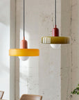 Colored Glass Pendant Light - Modern Kitchen Pendant Lighting Design 1