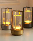 Crystal Table Lamp - Touch Control with USB Charging Convenience 2