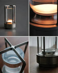 Crystal Table Lamp - Touch Control with USB Charging Convenience 4