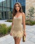 Margot | Fitted Sequin Cocktail Dress