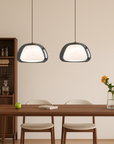 Glass Pendant Lamp - Adjustable Height for Modern Spaces 2