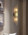 LED Wall Sconce - Elegant Gold Finish for Modern Spaces 1