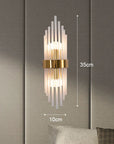 LED Wall Sconce - Elegant Gold Finish for Modern Spaces 2