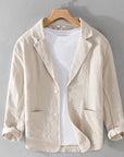 Liam | Stylish Linen Jacket for Year-Round Wear 0