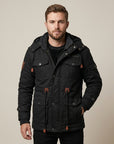 Riley | Hooded Fleece Men's Coat for Outdoors